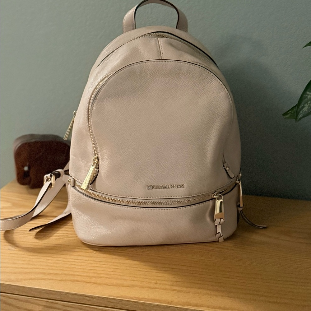 Michael Kors Light Pink Backpack